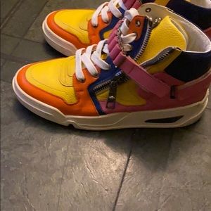 Authentic Versace high top men sneakers size 42